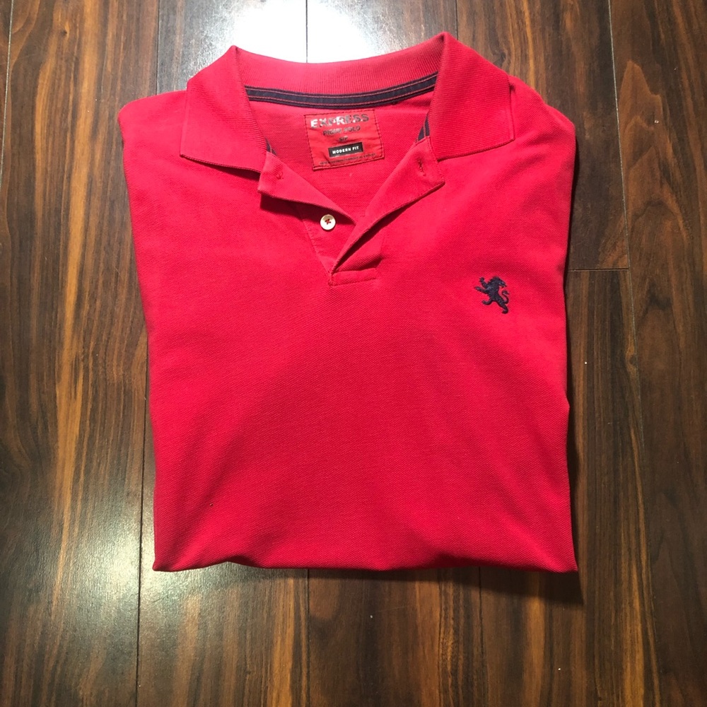 Express men’s polo red small